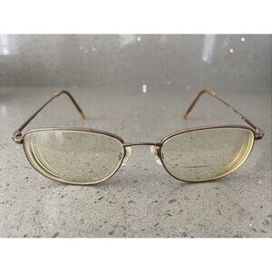 Flexon by Marchon 600 Eyeglasses Frames Only Full Rim 54[]18 145 Shiny Brown
